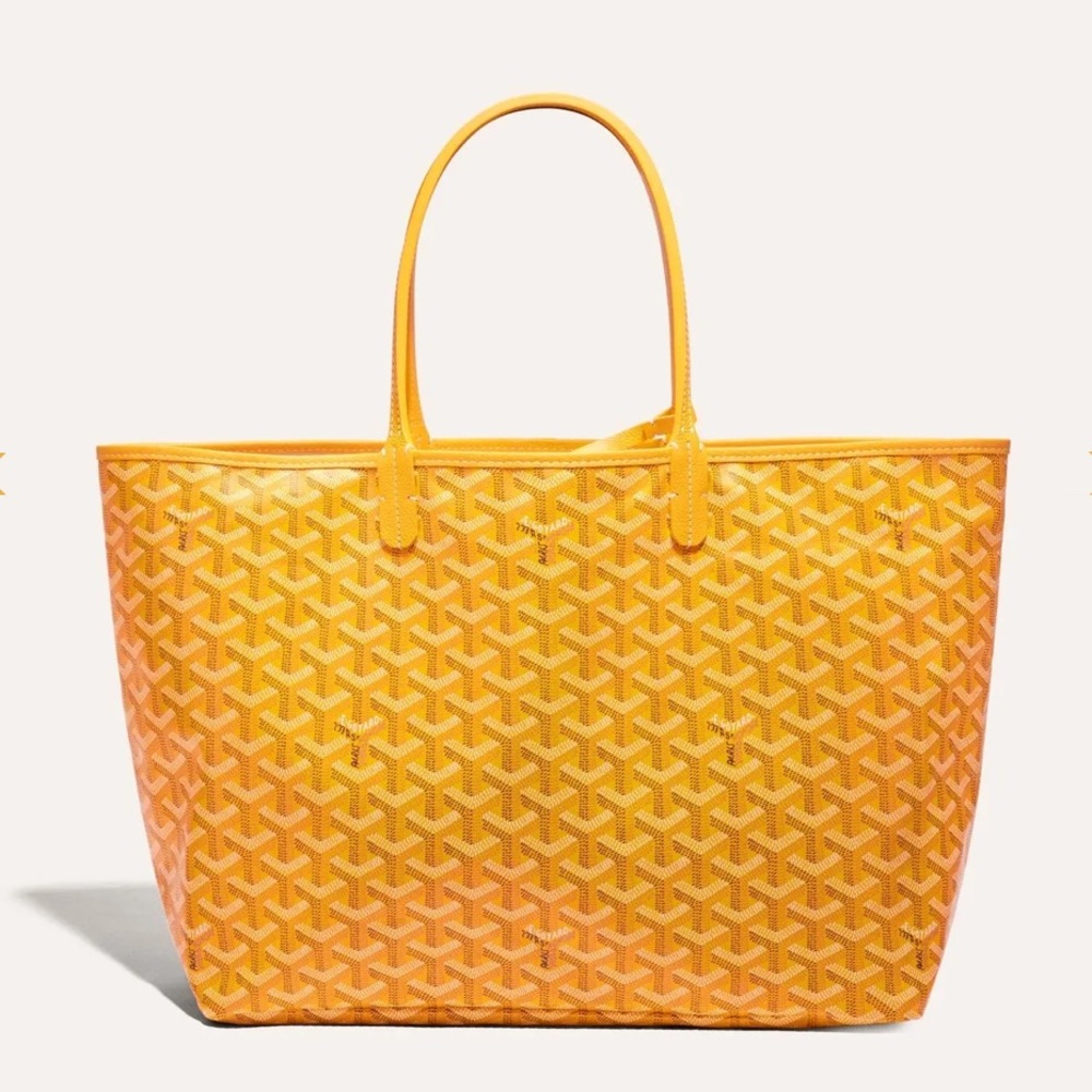 NWT Goyard Saint Louis PM Tote - Yellow - Picture 3 of 4